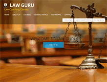 Tablet Screenshot of lawguru.org